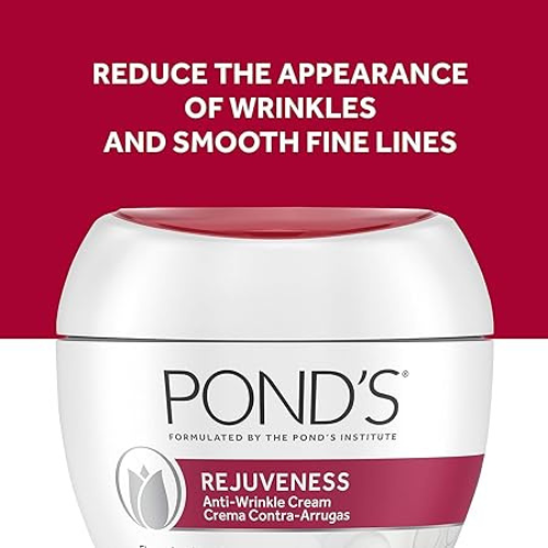 POND'S Rejuveness Anti-Wrinkle Night Face Cream with Collagen & Vitamin ...