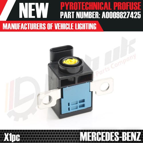 1x A0009827425 Pyrotechnical Pyrofuse Battery Fuse for Mercedes A Class W177 - Picture 4 of 6