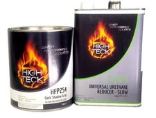 High Teck HFP254 Ford CX Dark Shadow Gray Metallic Paint Basecoat & Slow Reducer