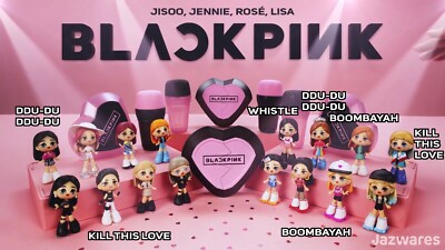 BLACKPINK Jazwares Micro Pop Stars Figure Doll Jisoo Jennie Rosé