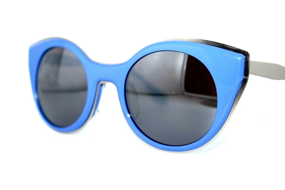 NUEVO MARCO GAFAS DE SOL AUTÉNTICAS MORGENTHAL FREDERICS NUEVA YORK 259 AZUL GISELE Foto 2 de 4