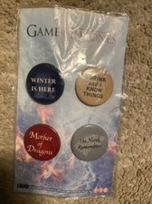 Game Of Thrones Exclusive Pin Set FYE HBO Sea...
