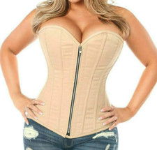 Top Drawer Cotton Daisy Overbust Corset TD-047 