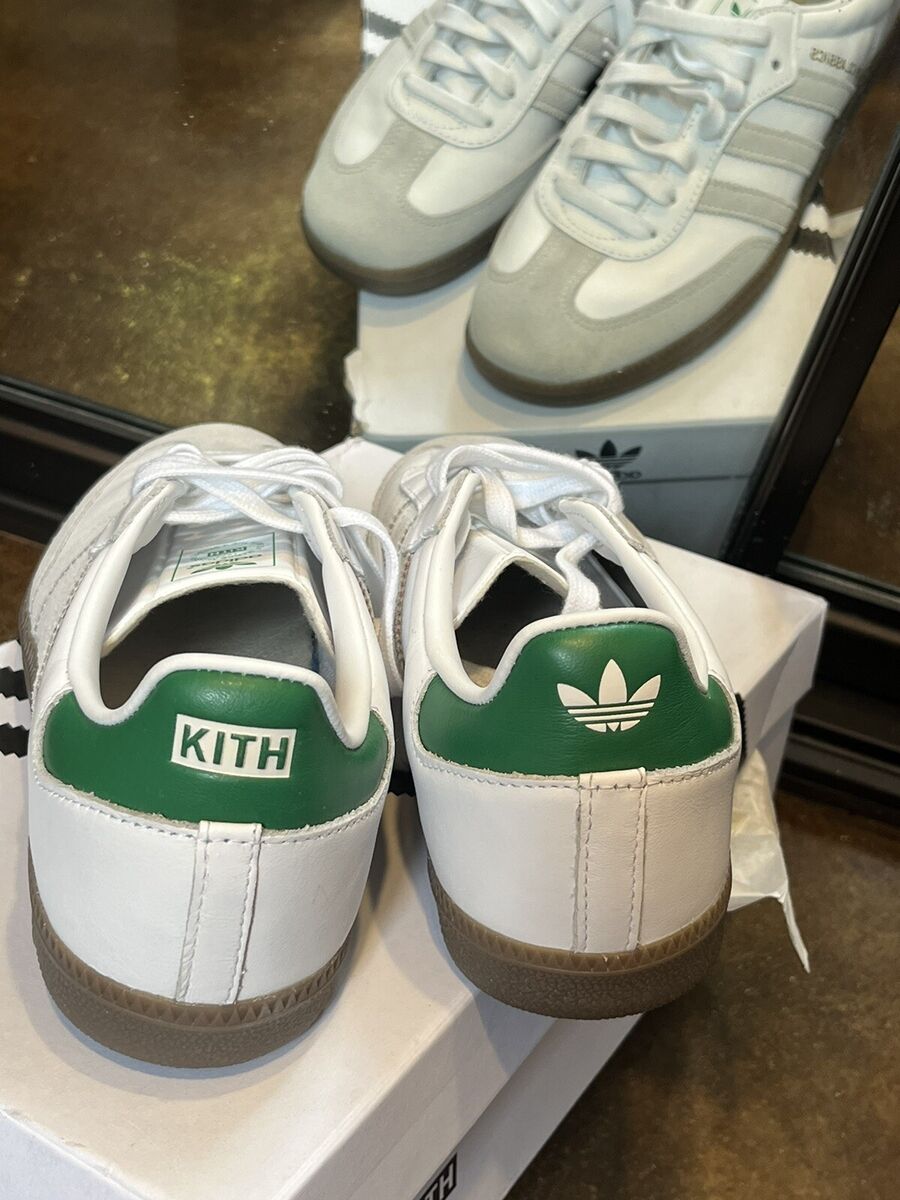 Adidas Samba OG Kith Classics White Green 2024 FX5398 US 7.5 Adidas Samba OG Kith Classics White Green 2024 FX5398 US 7.5