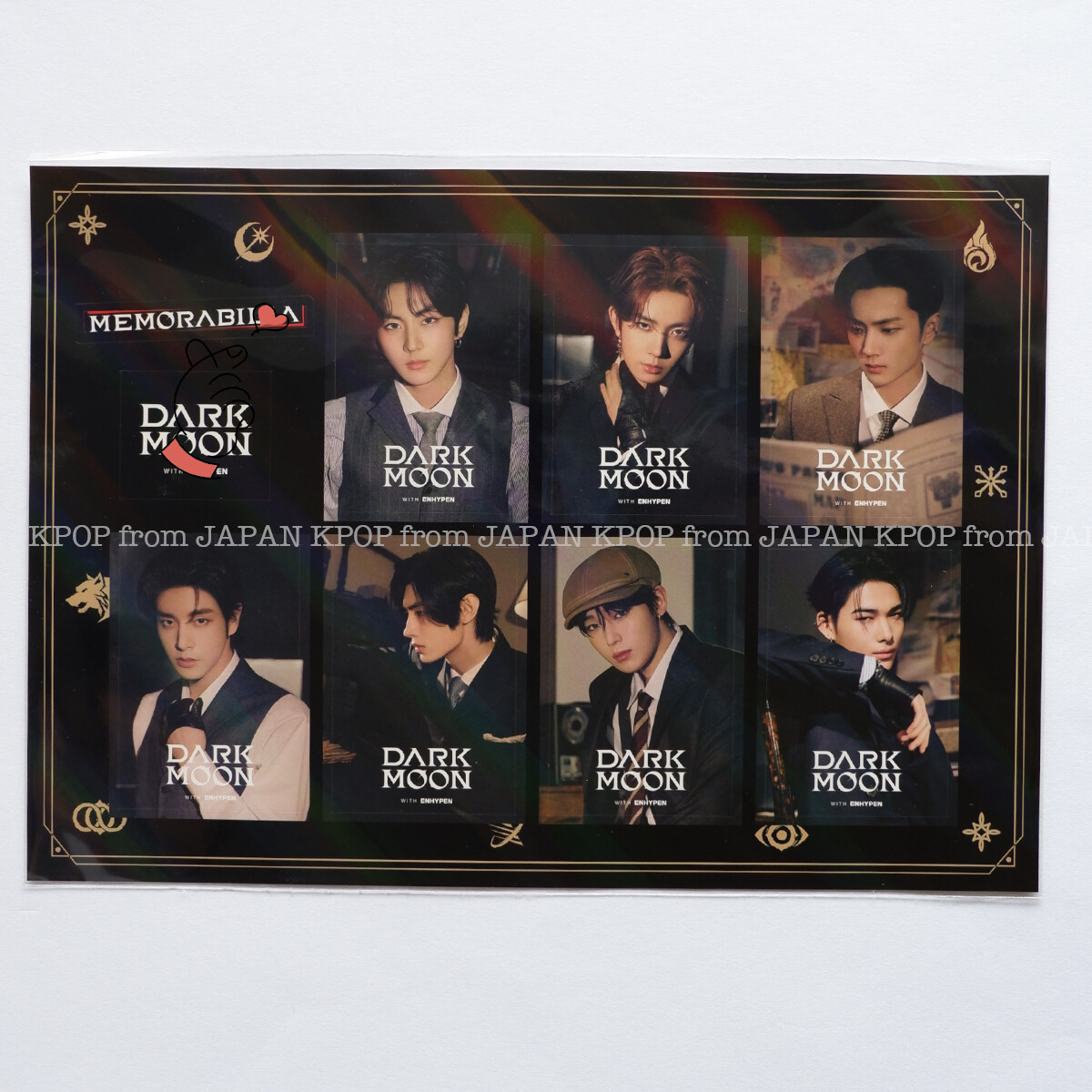 ENHYPEN DARK MOON MEMORABILIA Weverse japan UMS Lucky draw