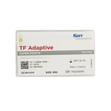 Endodontic TF Adaptive Paper Points Assorted By kerr (100 Per pack)