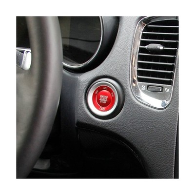 Aluminum Alloy Engine Start/Stop Push Start Button Pervious Lig... Fast USA SHIP
