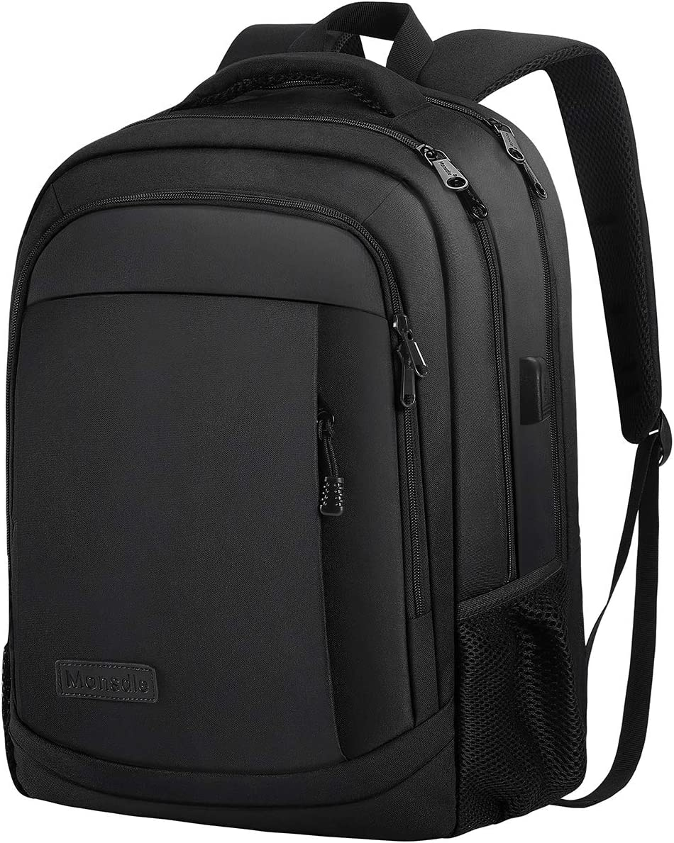 Anti Theft Travel Laptop Backpack with USB Charging Port for Business & Commute