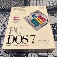 Vintage IBM PC DOS 7 Software and Manuals in ...