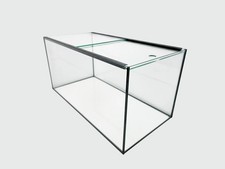 Aquarium 80x35x40cm inkl. Glas Abdeckscheiben - 112 Liter rechteck Terrarium