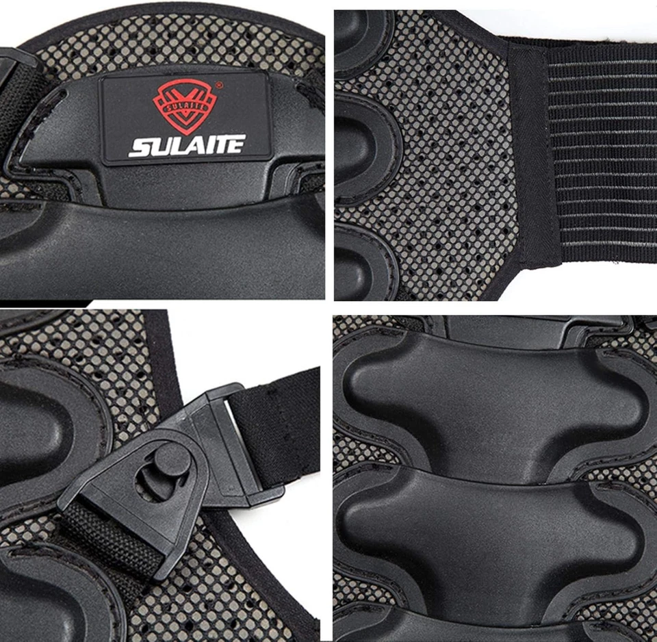 Paraschiena Moto, Protezione Spessa Staccabile Cuscino, Misura Universale Uomo E - Immagine 4 di 4