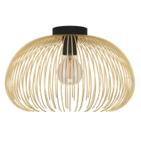 Deckenleuchte Gold E27 Schwarz Venezuela Max Deckenlampen Moderne Eglo 1453322