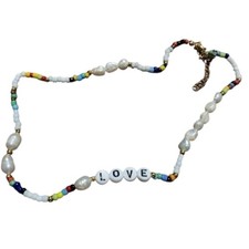 Colorful Beaded Kids Necklace