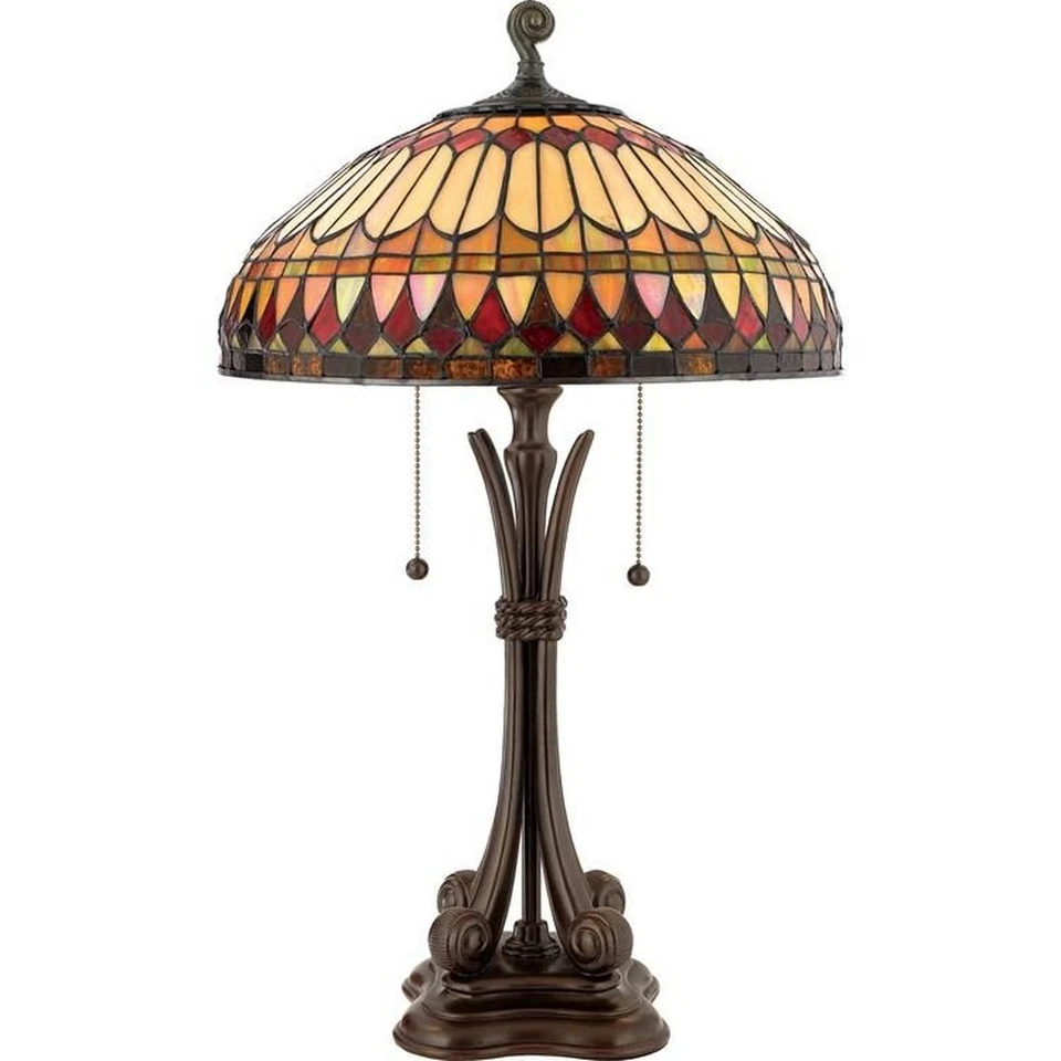 West End - 2 Light Table Lamp Table Lamp Quoizel Lighting TF6660BB - Image 2 of 3