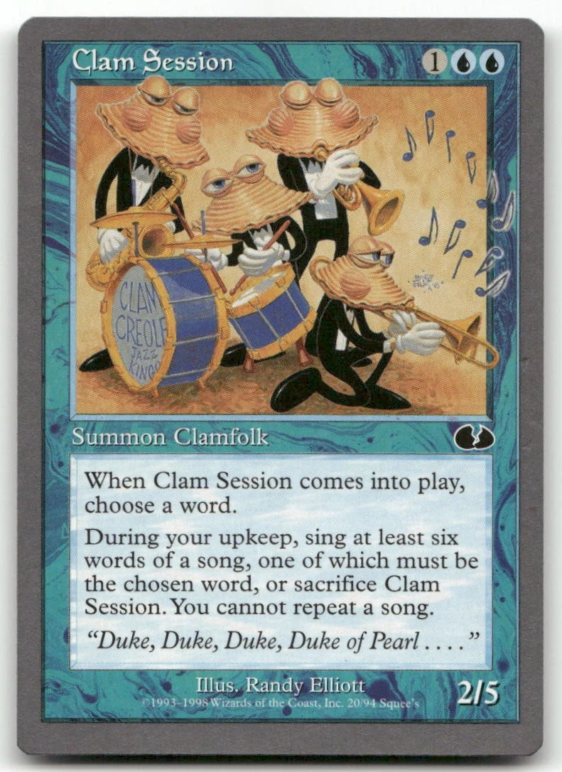 Magic: The Gathering Wizards of the Coast Unglued Individual