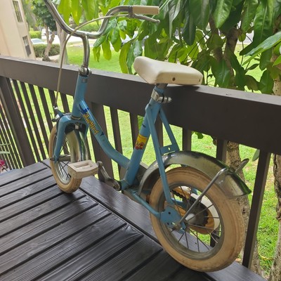 VERY RARE!! Vintage Raleigh Bluebird Bicycle kids children's girls