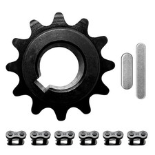 35 Chain Sprocket 12 Tooth 5/8" Bore 3/16" Keyway C Type for Mini and Bike Go