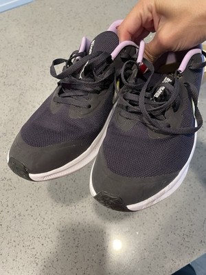 Nike Star Runner Unisex Kids Sneaker US 6Y Black/Purple/White DA2776-500