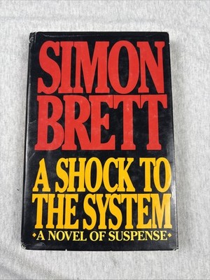 A Shock To The System by Simon Brett (1985, Hardcover) BCE