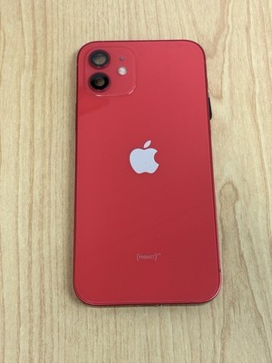 iPhone 12 Red Back Housing Frame Original OEM Apple Grade B