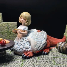 Anime Delicious in Dungeon Falin Chimera Pvc Figure Model Collection Decor Gift