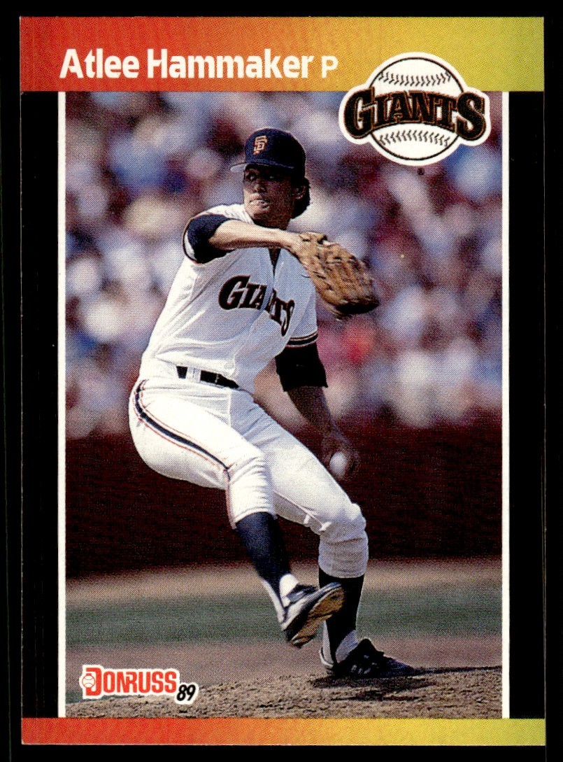 1989 Donruss Atlee Hammaker San Francisco Giants #414