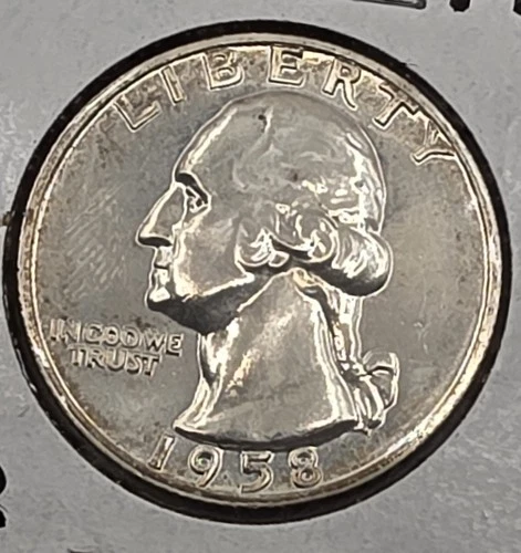 *SILVER* 1958 Proof  Washington Quarter - 90% Silver