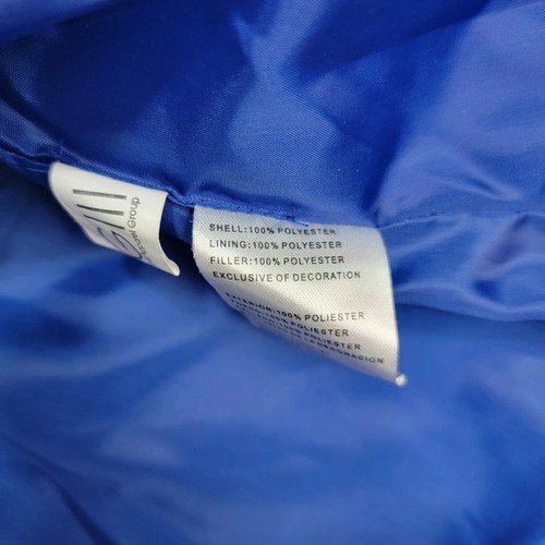 NFL Colts Vest Women's Large Blue Quilted Puffer Full Zip Jacket Football Team - Picture 8 of 11