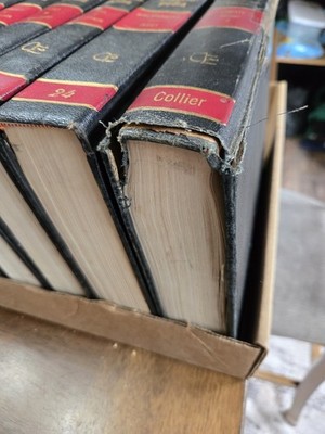 Vintage 1964 Full Set 24 Volume Colliers Encyclopedia And Standard