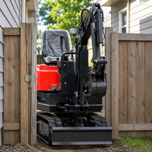BID for 0.6 Ton Mini Excavator Crawler Compact Digger 9.3hp Gasoline In IL