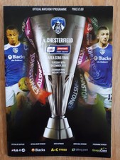 Oldham Athletic v Chesterfield Jonstone's Paint Trophy Area Semi-Final 10/12/13