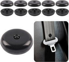 5 Sets Universal Seatbelt Stopper Kit Snap-on Seat Belt Button Stopper Plastic 5 Sets Universal Seatbelt Stopper Kit Snap-on Seat Belt Button Stopper Plastic