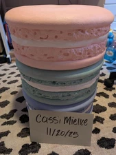 HTF TikTok Viral Cool Macaron Food Stool/Table - Retired - HomeGoods, TjMaxx