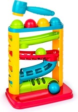 Pound  Stack Toy for Toddlers, STEM Learning Gift for Ages 1-3