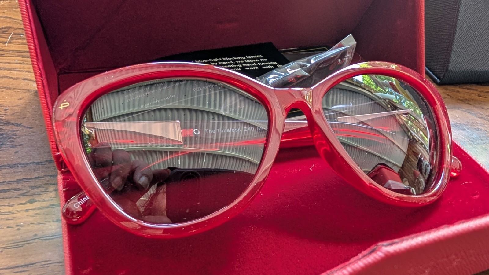 New Privé Revaux - Sunglasses - Vintage Red - 56 16 140