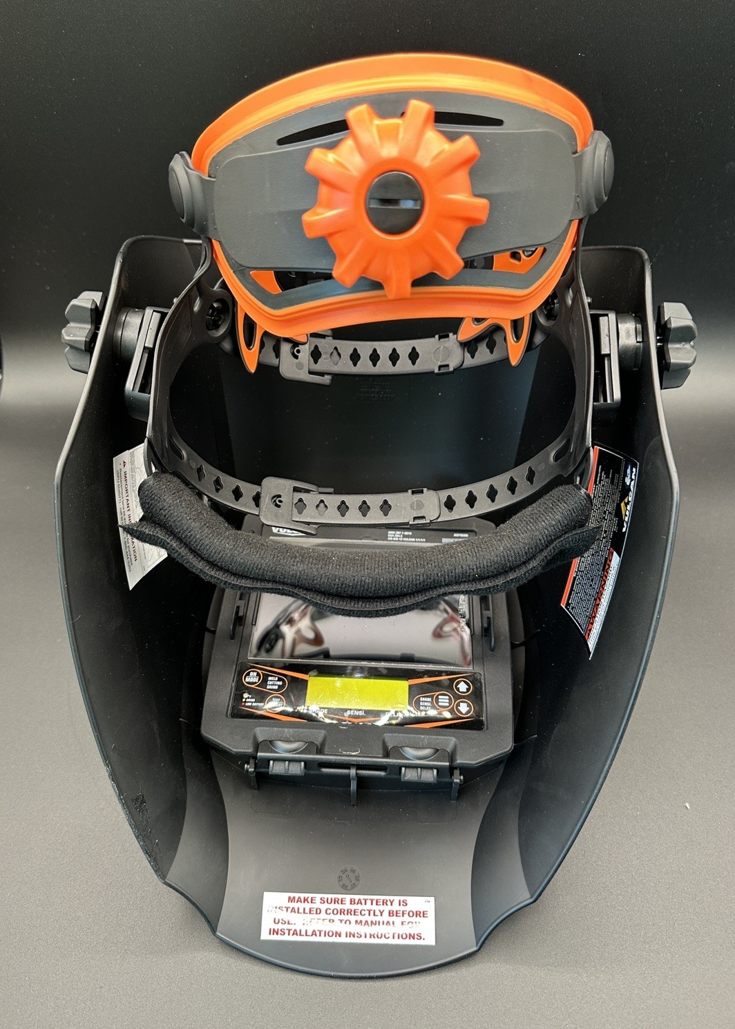 NEW Vulcan Welding Helmet Master Series Arc Safe Auto Darkening VA-WH135 58201