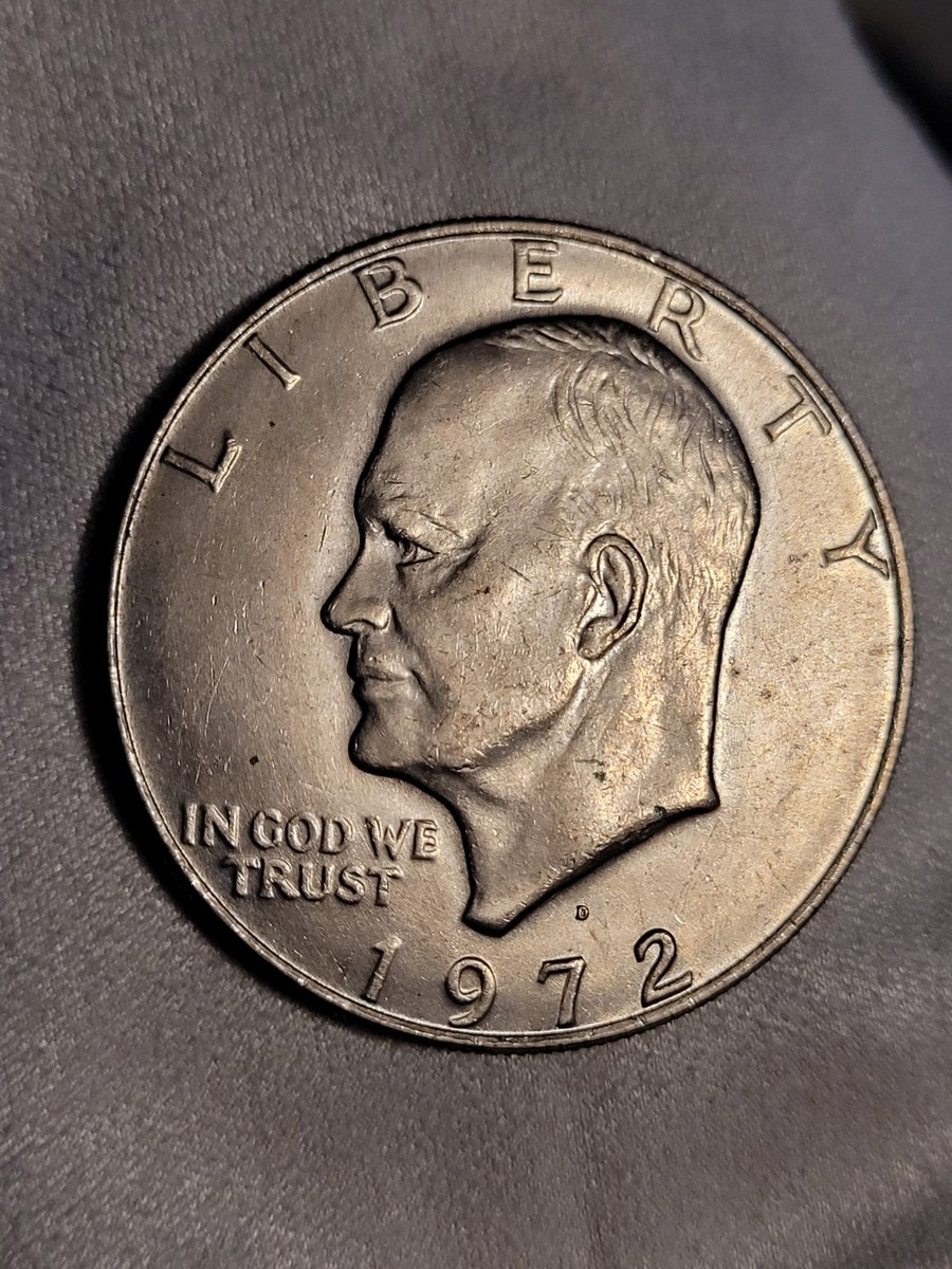1972 D Doubled Die Reverse Eisenhower Dollar DDR-001 | eBay