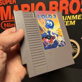 Adventures Of Lolo 2 Nintendo Nes PAL A GREAT LABEL TESTED FREE TRACKED POSTAGE