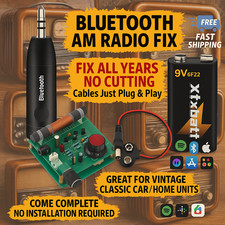 Transmitter AM Bluetooth Wireless Radio Vintage Retro Car Home Classic Vehicles