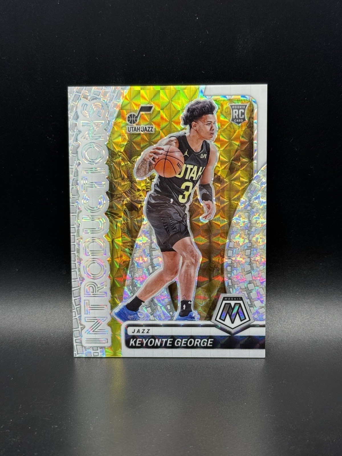 2023-24 Panini Mosaic Keyonte George #20 RC Rookie Introductions White 19/25 🔥