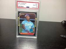 1987 Donruss - Rated Rookie Bo Jackson #35 (RC)