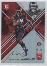 2017 Panini Elite Draft Picks Aspirations Red 35/49 Donnel Pumphrey #183 ni4
