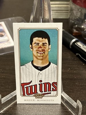 2010 Topps 206 Cycle Back #218 Joe Mauer /99 Twins HOF dd1