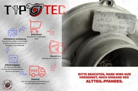 Turbolader A6460960199 Mercedes Vito Viano W639 111CDI 115 CDI 2.2 CDI 85KW 115P