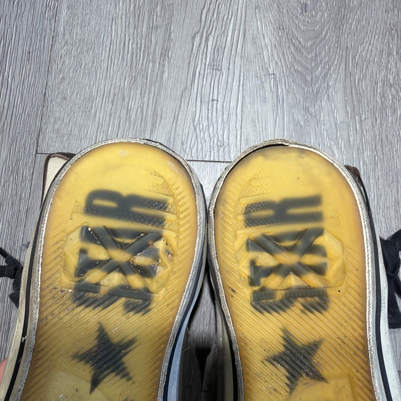 John Varvatos Converse Star Player Mens Shoes Size 9.5 Gray Black Mid High Top image 10