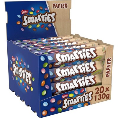 NESTLÉ Smarties  Riesenrolle Schokolinsen (20 x 130g)