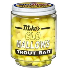 2 Set - Atlas Mike's Jar of Glow Cheese Marshmallow Salmon Fishing Bait Eggs,...
