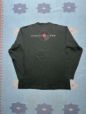 Vintage Levi  s long sleeve t shirt red tab Strauss star dark green USA large