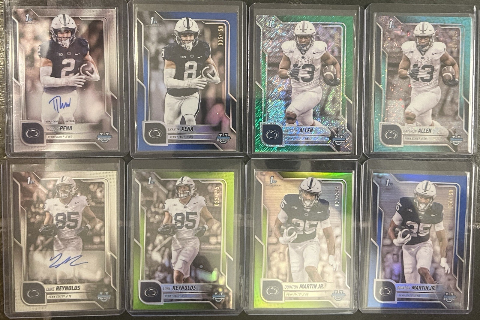 2025 Bowman Chrome U Penn State Lot
