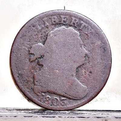 1803 Half Cent - AG (#60492-L)